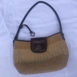 Brighton Basket Woven Purse